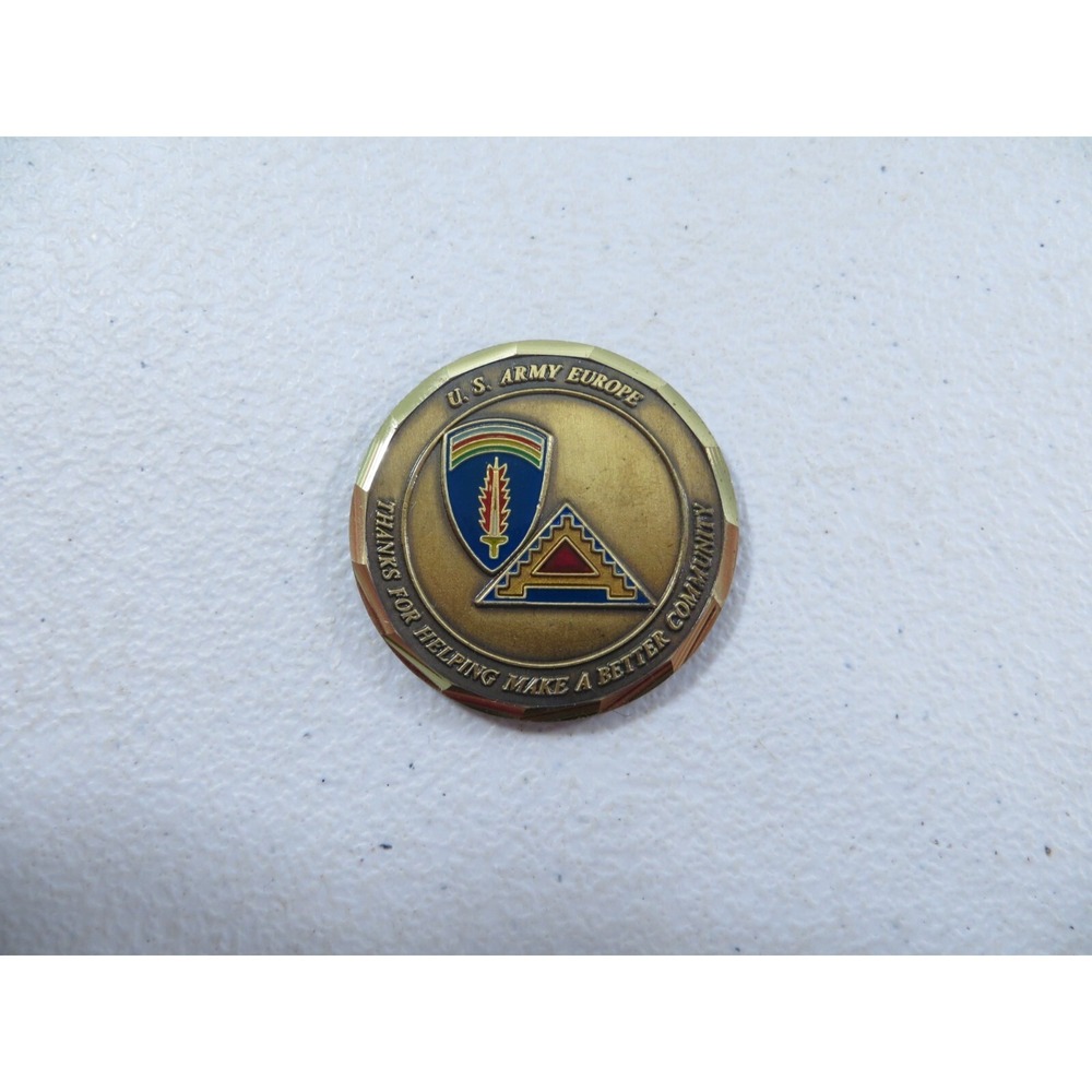 US Army Europe Family Force Forum VII 1994 Challenge Coin‎